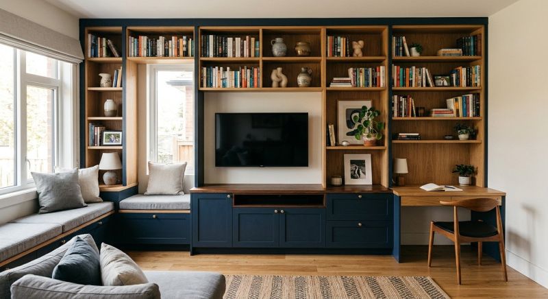 Built In Tv Cabinetry in Charlotte, NC